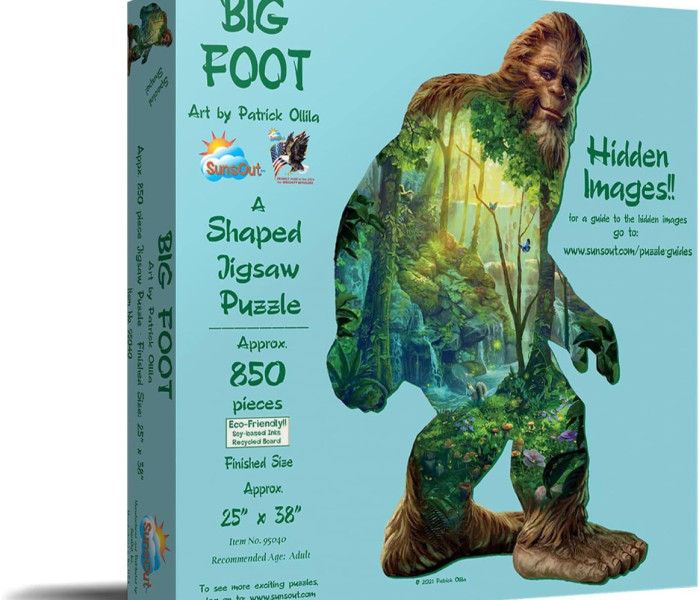 Puzzle - Sunsout - Człowiek lasu