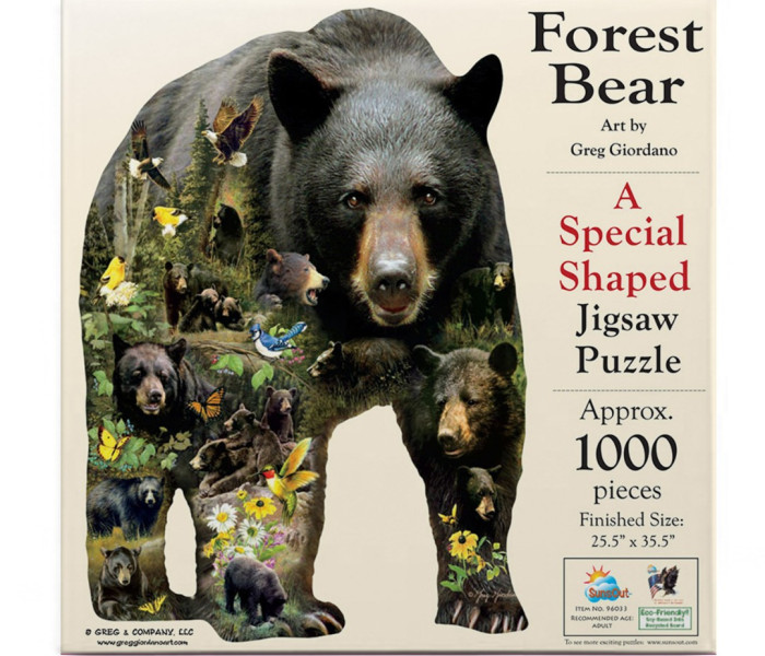 Puzzle - Sunsout - Niedźwiedź