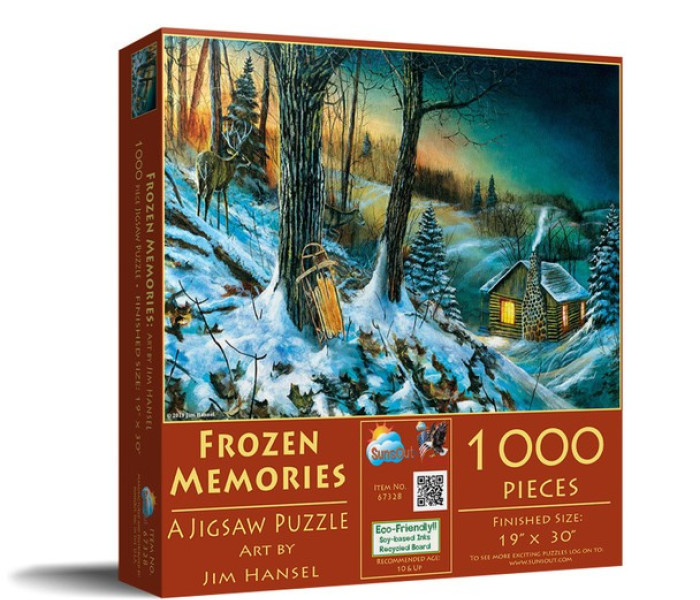 Puzzle - Sunsout - Wspomnienia zimy