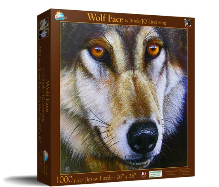Puzzle - Sunsout - Twarz wilka
