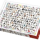 Puzzle - Trefl - 208 kotów