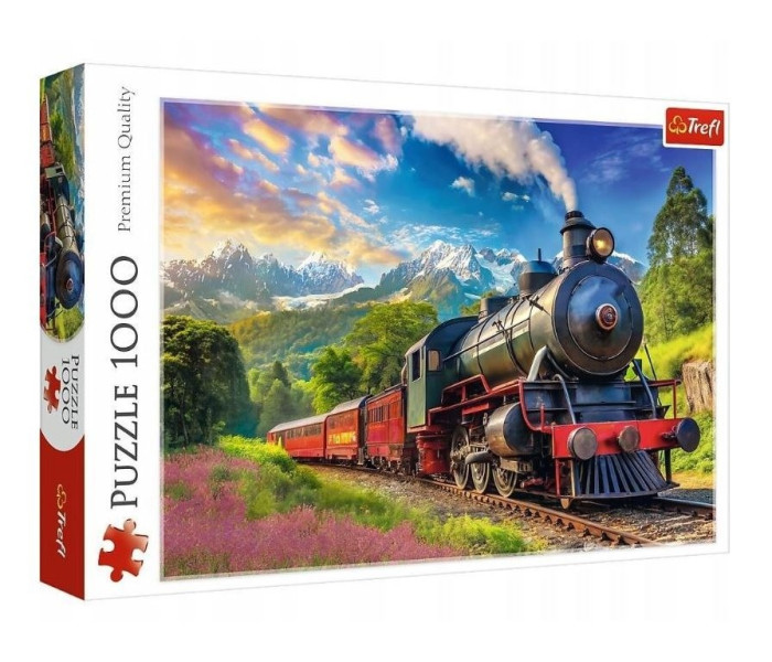 Puzzle - Trefl - Podróż pociągiem