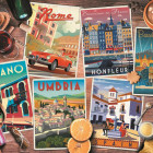 Puzzle - Trefl - Podróżowanie po Europie