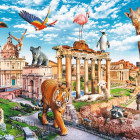 Puzzle - Trefl - Dziki Rzym