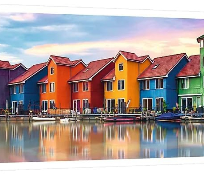Puzzle - Trefl - Groningen, Holandia - Puzzle Panoramiczne