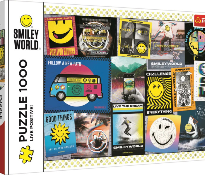 Puzzle - Trefl - Lepszy dzień z Smileyem