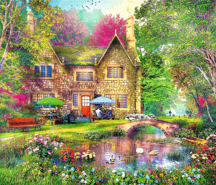 Puzzle - Trefl - Schronienie leśne