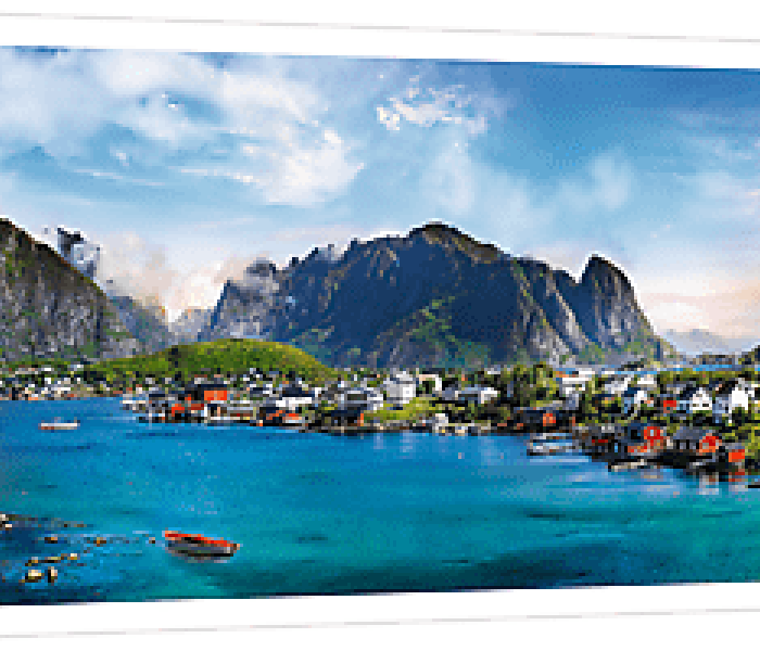 Puzzle - Trefl - Lofoty, Norwegia – Puzzle Panoramiczne
