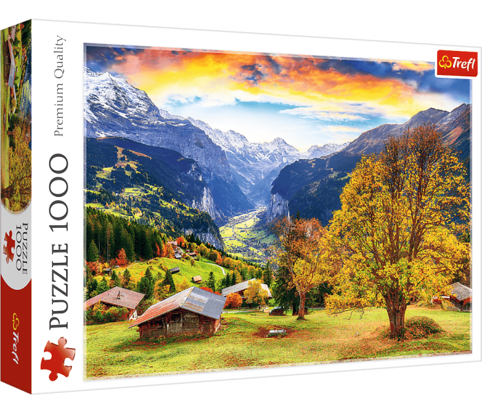 Puzzle - Trefl - Malownicza alpejska wioska