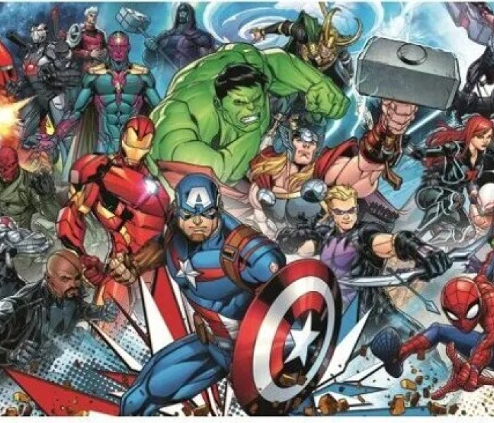 Puzzle - Trefl - Marvel - Puzzle Panoramiczne