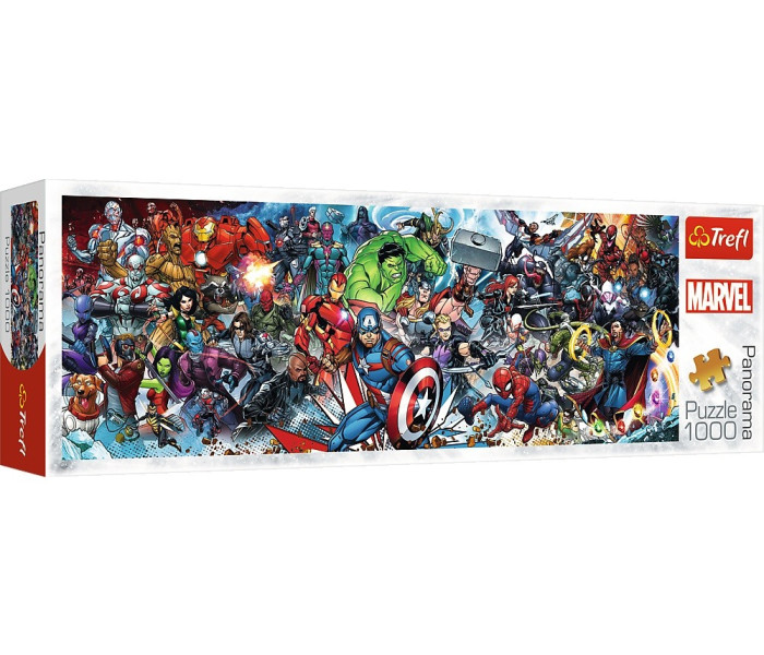 Puzzle - Trefl - Marvel - Puzzle Panoramiczne