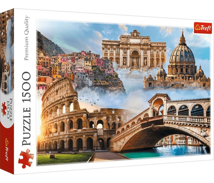 Puzzle - Trefl - Ulubione miejsca: Włochy