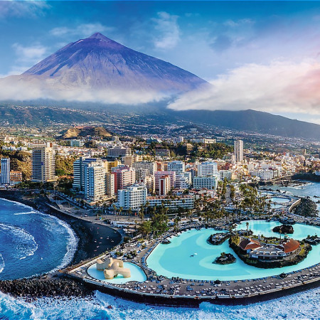 Widok na Teneryfę, Wyspy Kanaryjskie