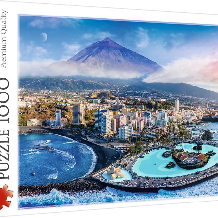 Widok na Teneryfę, Wyspy Kanaryjskie