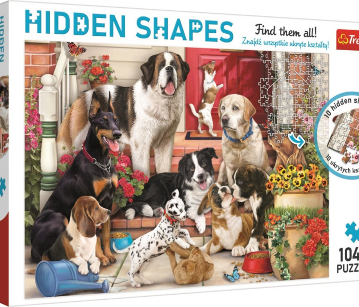 Puzzle - Trefl - Zabawa z psem