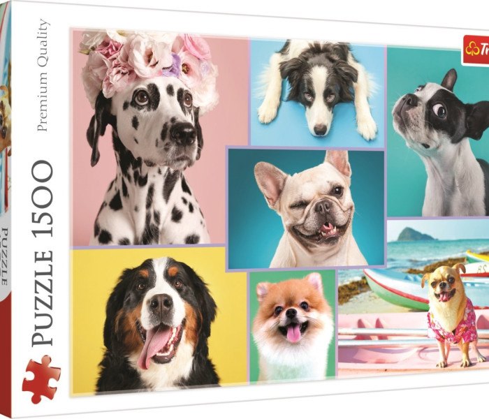 Puzzle - Trefl - Słodkie psy