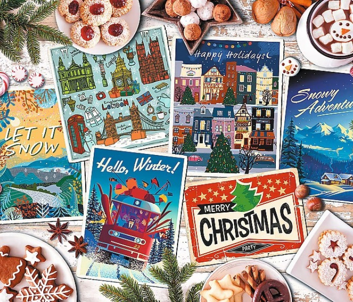 Puzzle - Trefl - Wspomnienia zimy