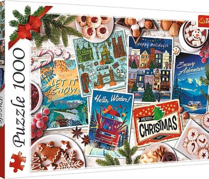 Puzzle - Trefl - Wspomnienia zimy