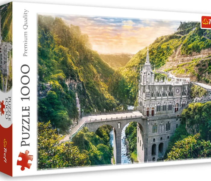 Puzzle - Trefl - Sanktuarium Las Lajas, Kolumbia