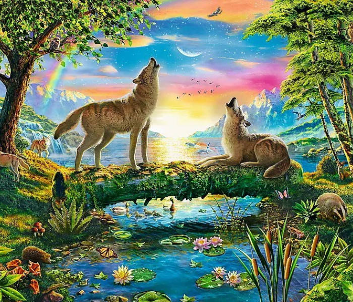 Puzzle - Trefl - Wilk