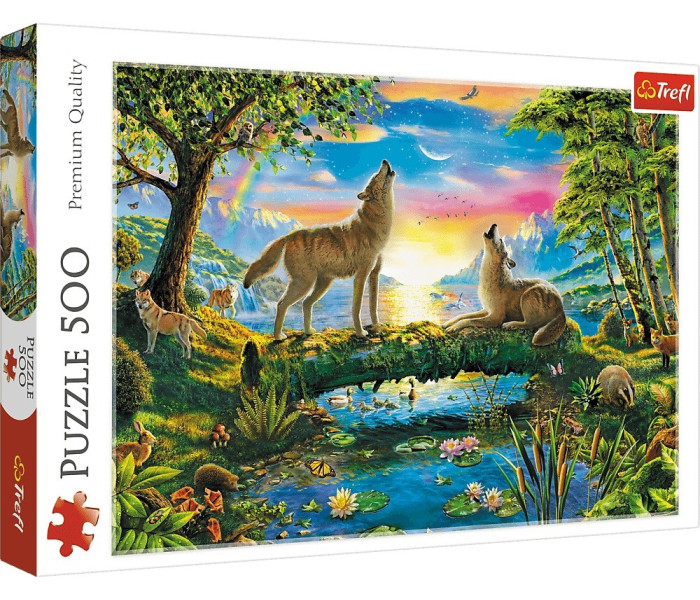 Puzzle - Trefl - Wilk