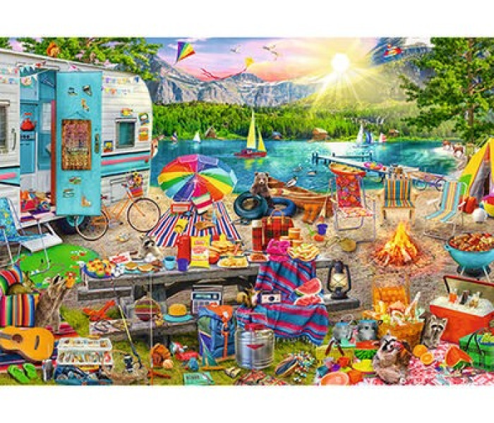 Puzzle - Trefl - Wycieczka karawaningowa