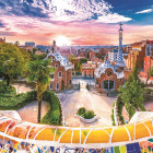 Puzzle - Trefl - Zachód słońca nad Barceloną, Hiszpania