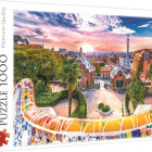 Puzzle - Trefl - Zachód słońca nad Barceloną, Hiszpania