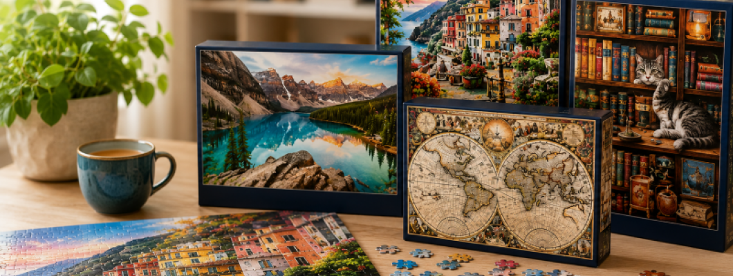 Ulubione puzzle EuroGraphics ponownie dostępne – poszerzyliśmy naszą ofertę o kolejne wzory!