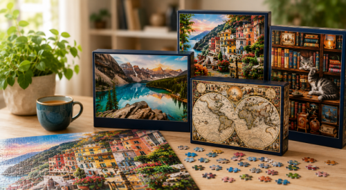 Ulubione puzzle EuroGraphics ponownie dostępne – poszerzyliśmy naszą ofertę o kolejne wzory!