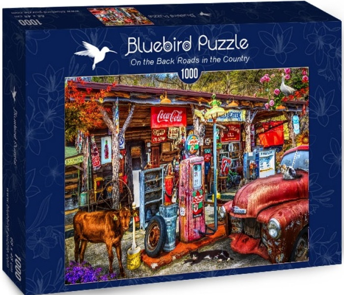 Puzzle - Bluebird - Stacja paliw