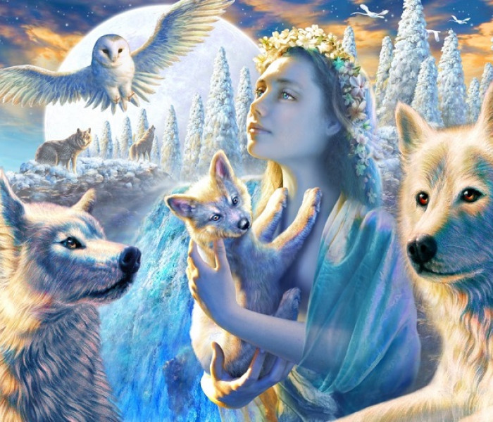 Puzzle - Bluebird - Duch gór