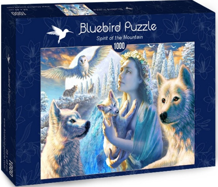 Puzzle - Bluebird - Duch gór