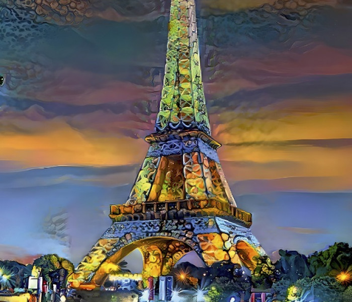 Puzzle - Bluebird - Wieża Eiffla