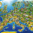 Puzzle - Bluebird - Zabytki Europy