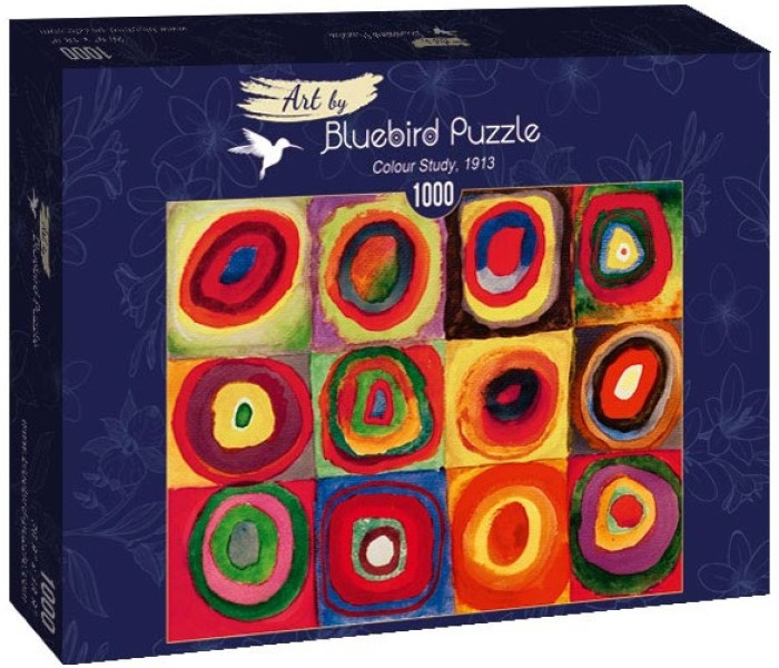 Puzzle - Bluebird - Kolorowe studium