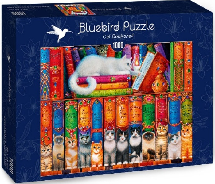 Puzzle - Bluebird - Biblioteka dla kotów