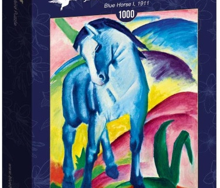 Puzzle - Bluebird - Niebieski koń