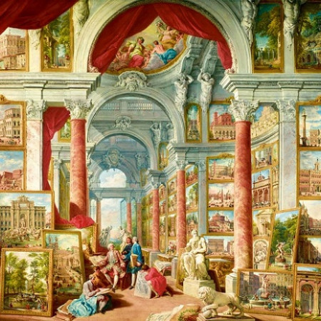 Obrazy z widokami współczesnego Rzymu