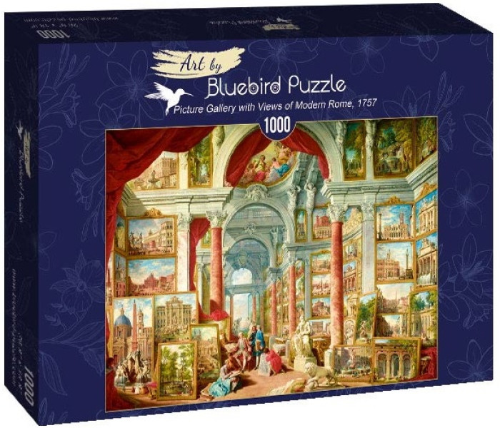 Puzzle - Bluebird - Obrazy z widokami współczesnego Rzymu