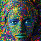 Puzzle - Bluebird - Portret kobiety