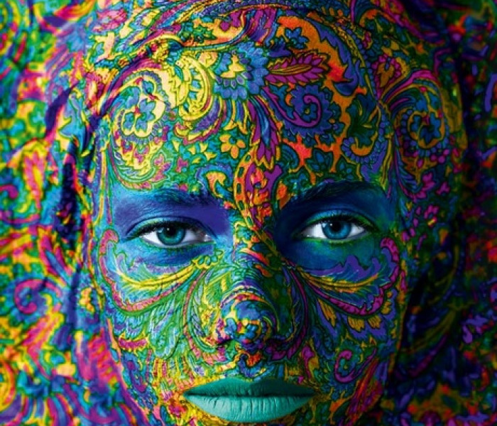 Puzzle - Bluebird - Portret kobiety