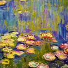 Puzzle - Bluebird - Kwitnące lilie wodne
