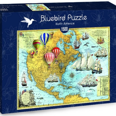 Puzzle Ameryka północna