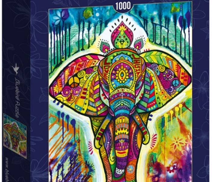 Puzzle - Bluebird - Słoń