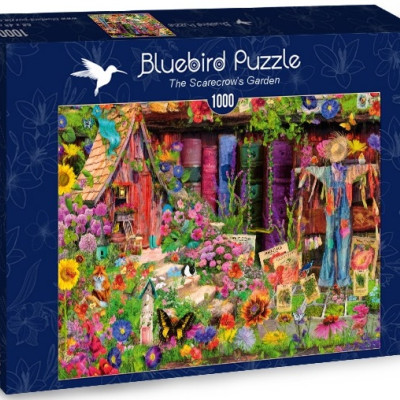 Strach na wróble w ogrodzie