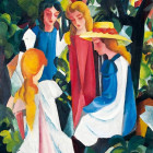 Puzzle - Bluebird - Cztery dziewczyny