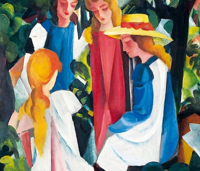 Puzzle - Bluebird - Cztery dziewczyny