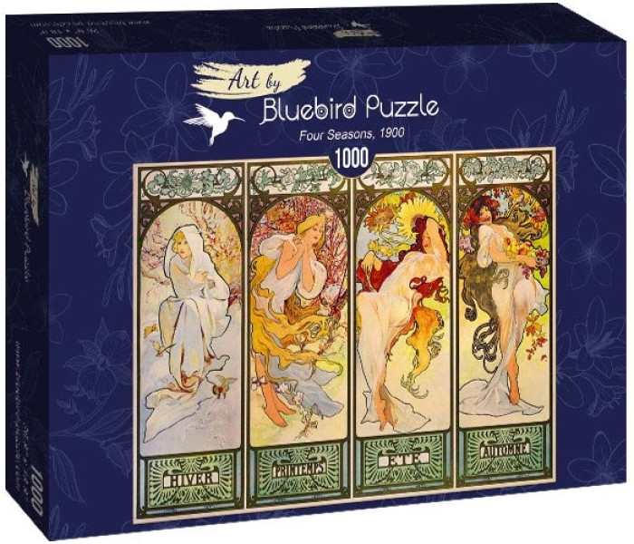 Puzzle - Bluebird - Cztery pory roku