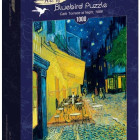 Puzzle - Bluebird - Taras kawiarniany nocą